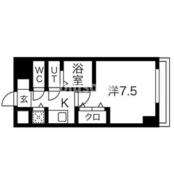 ONE ROOF FLAT FUKUSHIMAの物件間取画像